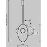 Подвесной светильник MAYTONI EVOLUTION MOD396PL-L10W3K